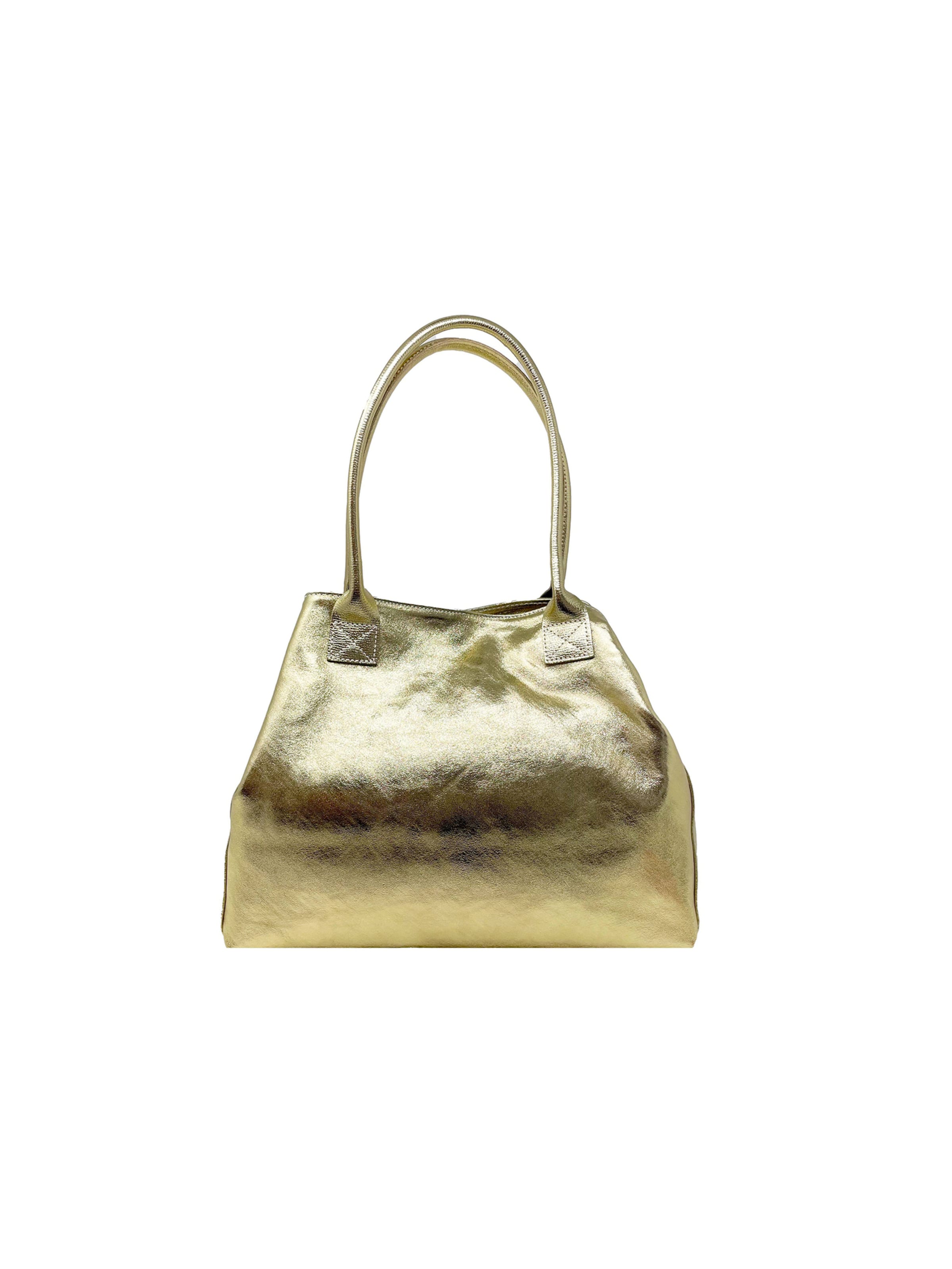 CHICCA BORSE Shopper in Gold