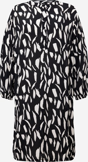 Rochie tip bluză 'GETO' Fransa Curve pe negru / alb, Vizualizare produs