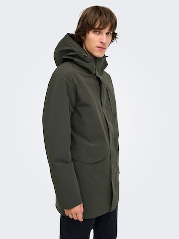 Only & Sons - Parca de entretiempo en gris
