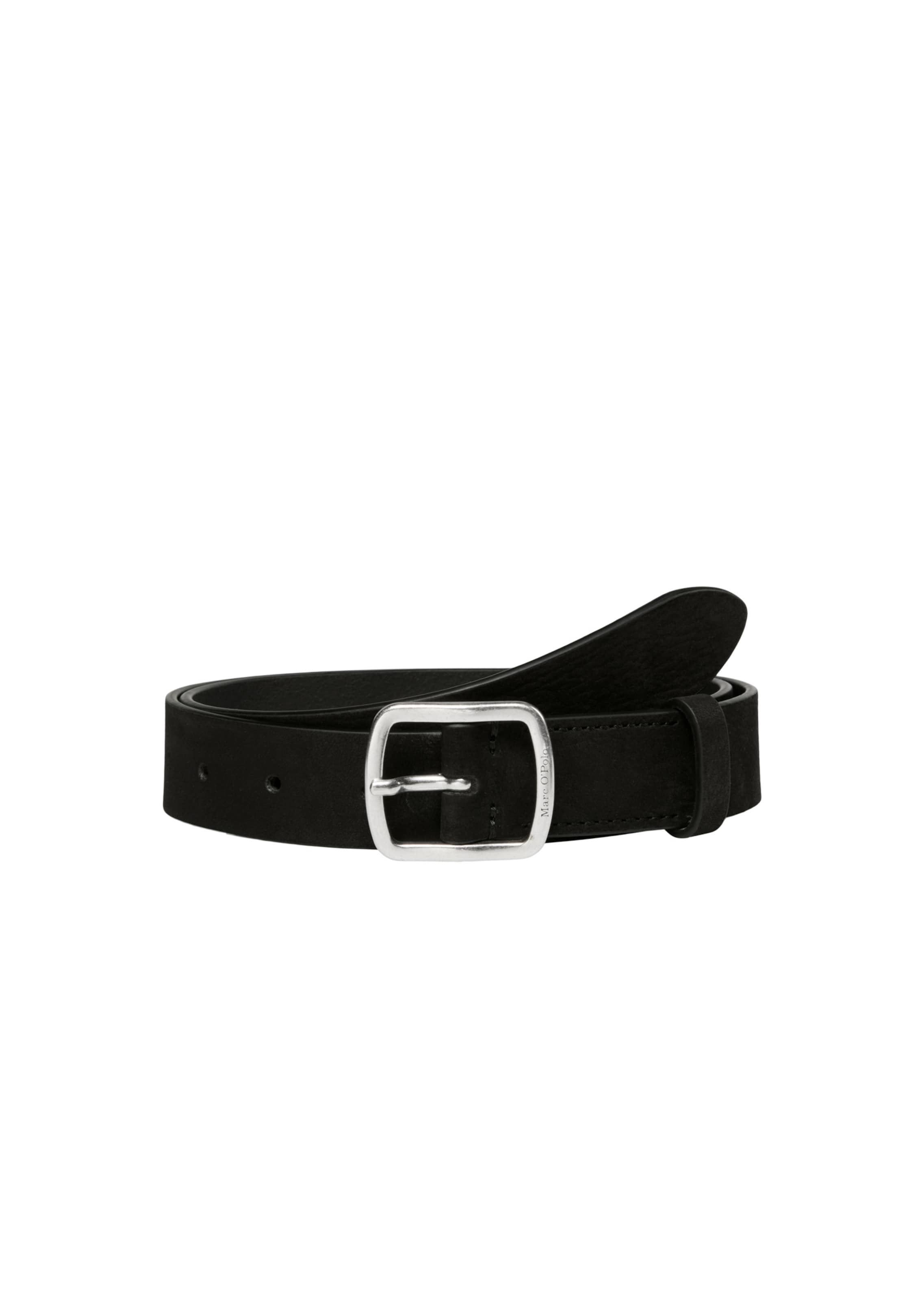 Ceinture 'Fanny' Marc O'Polo en noir : devant