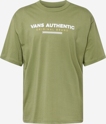 VANS T-shirt i grön: framsida