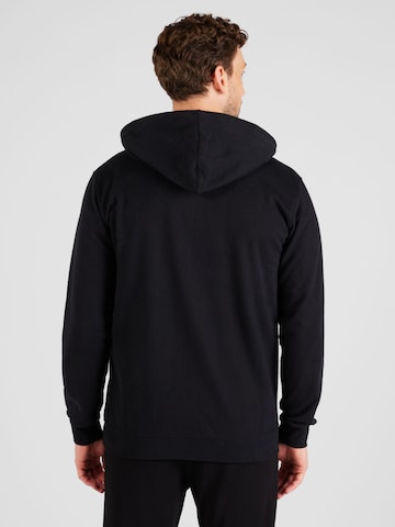 Cleptomanicx Zip-Up Hoodie 'Ligull' in Black