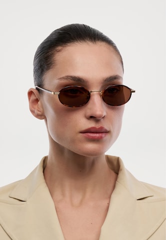 CHIMI Zonnebril 'Lea' in Bruin