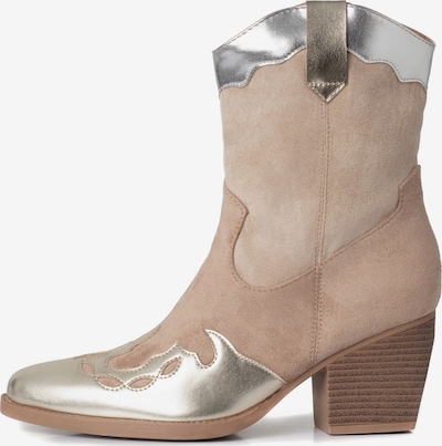 Smile Favorites Cowboystiefel in gold, Produktansicht