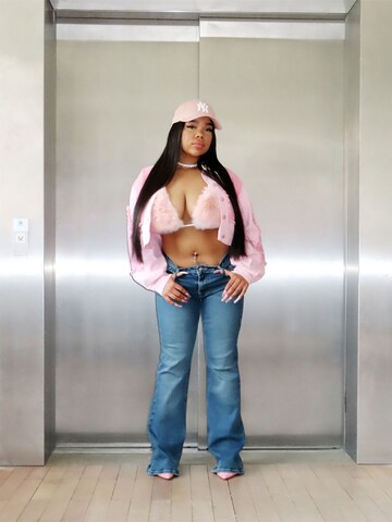 FIVE STAR GIRL Jacke in Pink