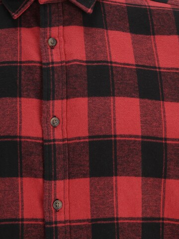 Jack & Jones Plus Klasický střih Košile – červená