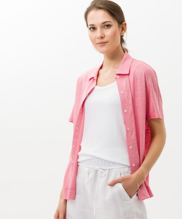 BRAX Blouse 'Charli' in Roze: voorkant