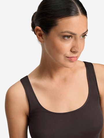Hanro Top ' Cotton Seamless ' in Bruin