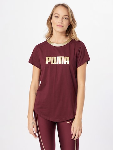 PUMA Sportshirt in Lila: predná strana