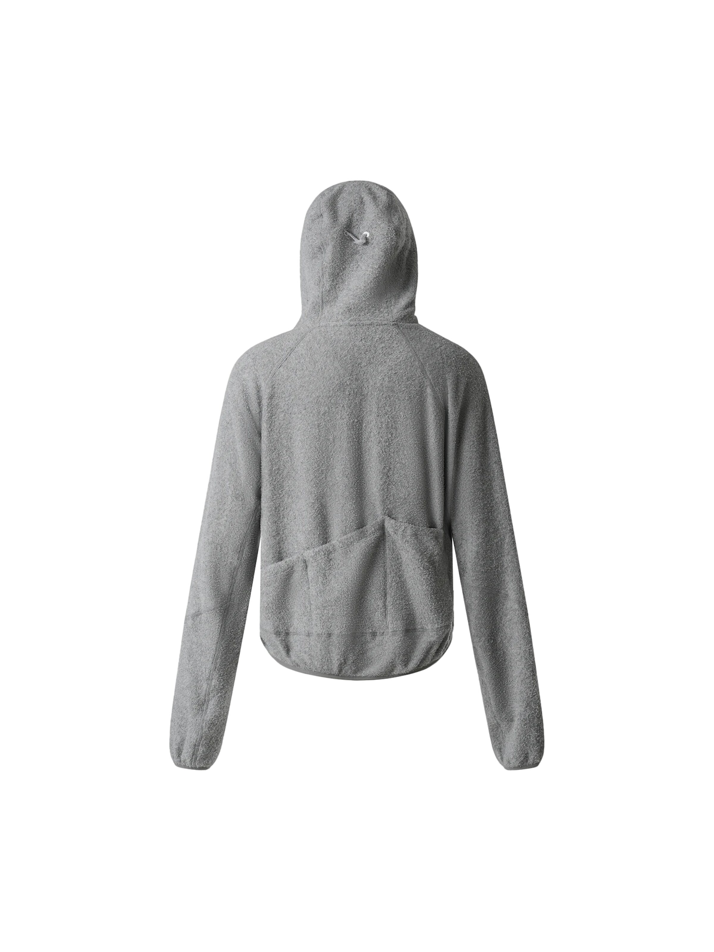 Sweat-shirt 'Essentials Balaclava Hoodie' Jelenew en gris