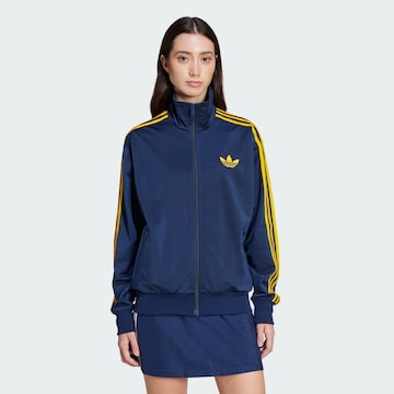 ADIDAS ORIGINALS Zip-Up Hoodie 'Adicolor' in Blue: front