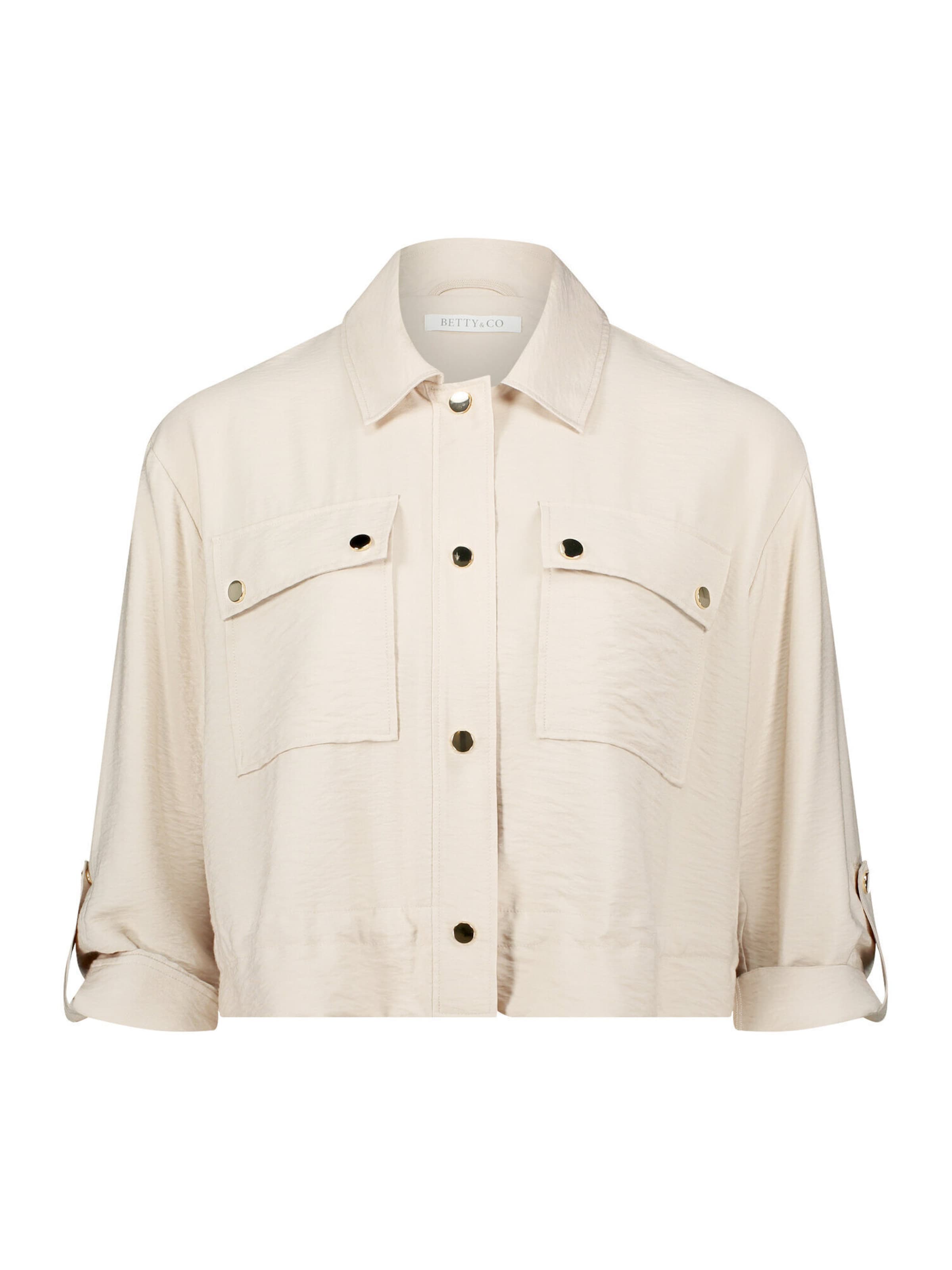Blazer di Betty & Co in beige: frontale