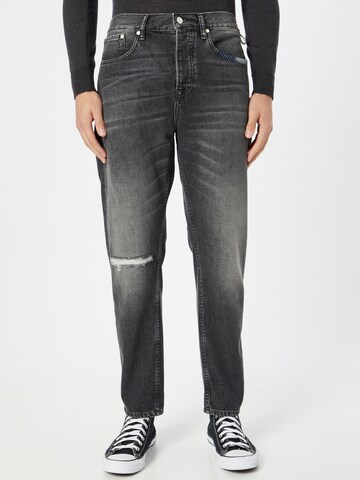 SCOTCH & SODA Tapered Jeans 'Dean' in Zwart: voorkant