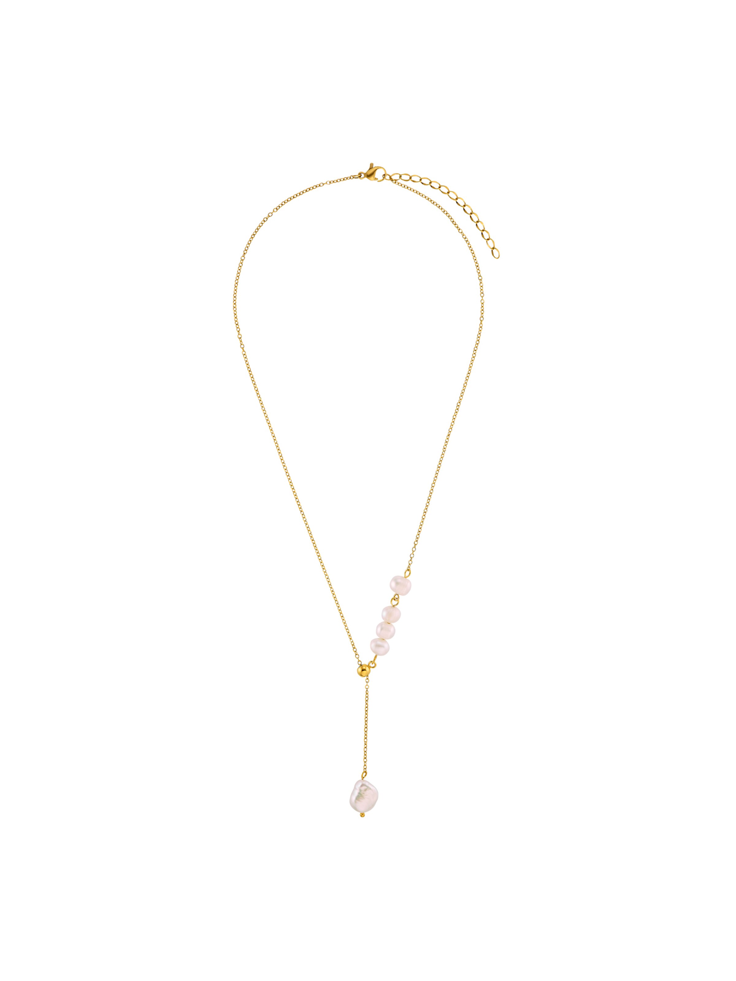 Heideman Necklace 'Luzi' in Gold: front