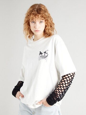 T-shirt 'GRAFFITI' ADIDAS ORIGINALS en blanc