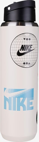 NIKE Trinkflasche 700 ml in Weiß: Vorderseite