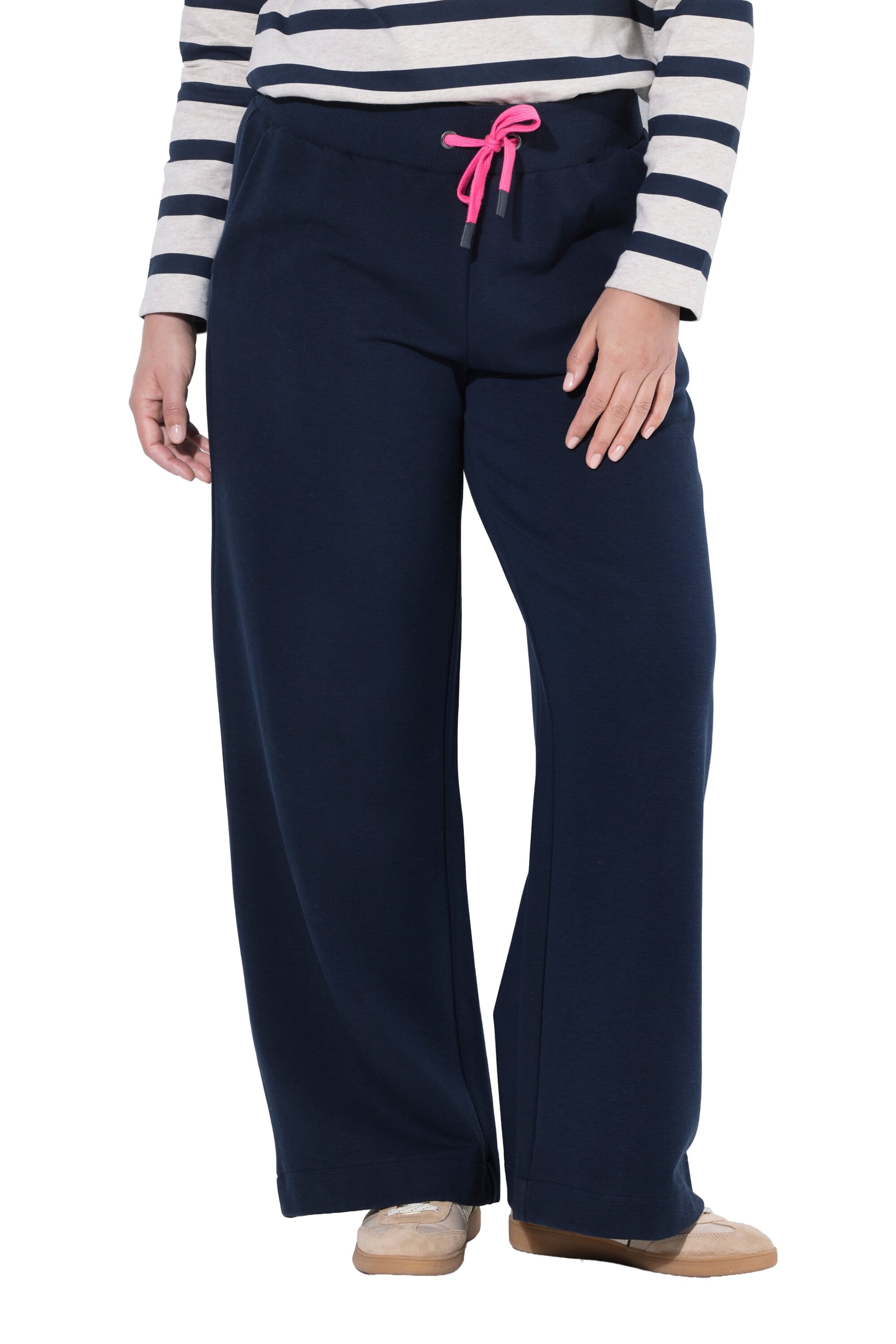 LAURASØN Regular Broek in Blauw: voorkant