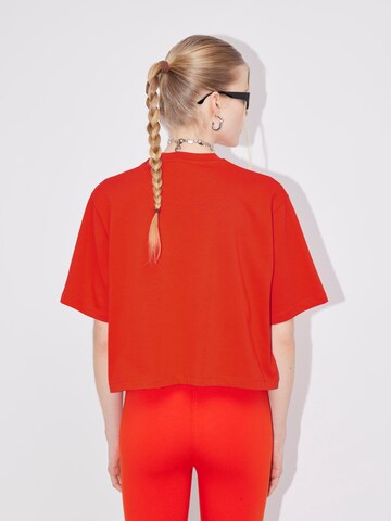 LeGer by Lena Gercke T-Shirt 'Ellen' in Rot