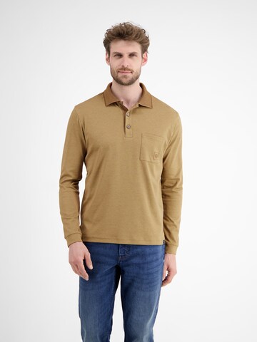 T-Shirt LERROS en marron : devant