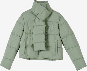 Camomilla Italia Steppjacke 'PUFF' in Grün: Vorderseite