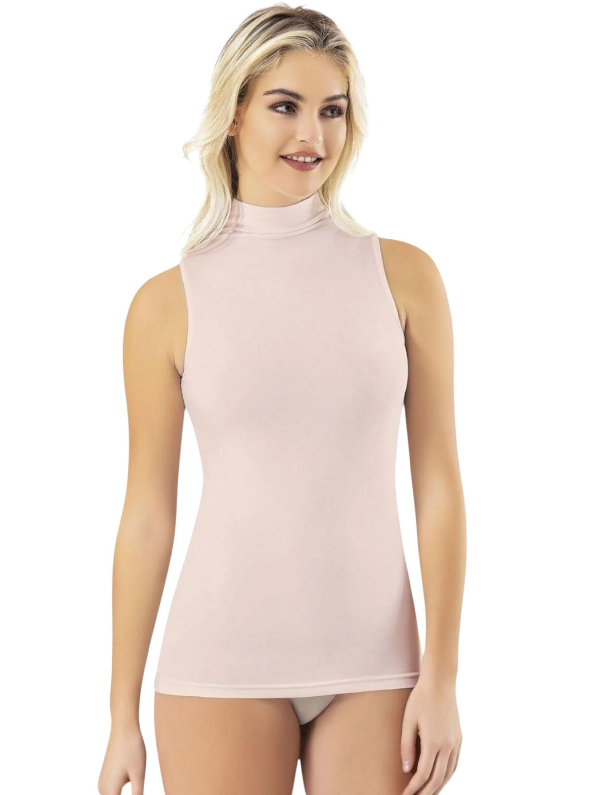 fashionshowcase Top 'MODALINE' in Pink: front