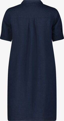 Betty & Co Shirt Dress in Blue