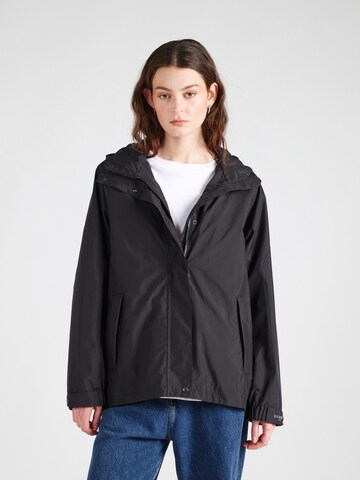 ILSE JACOBSEN Between-Season Jacket in Black: front