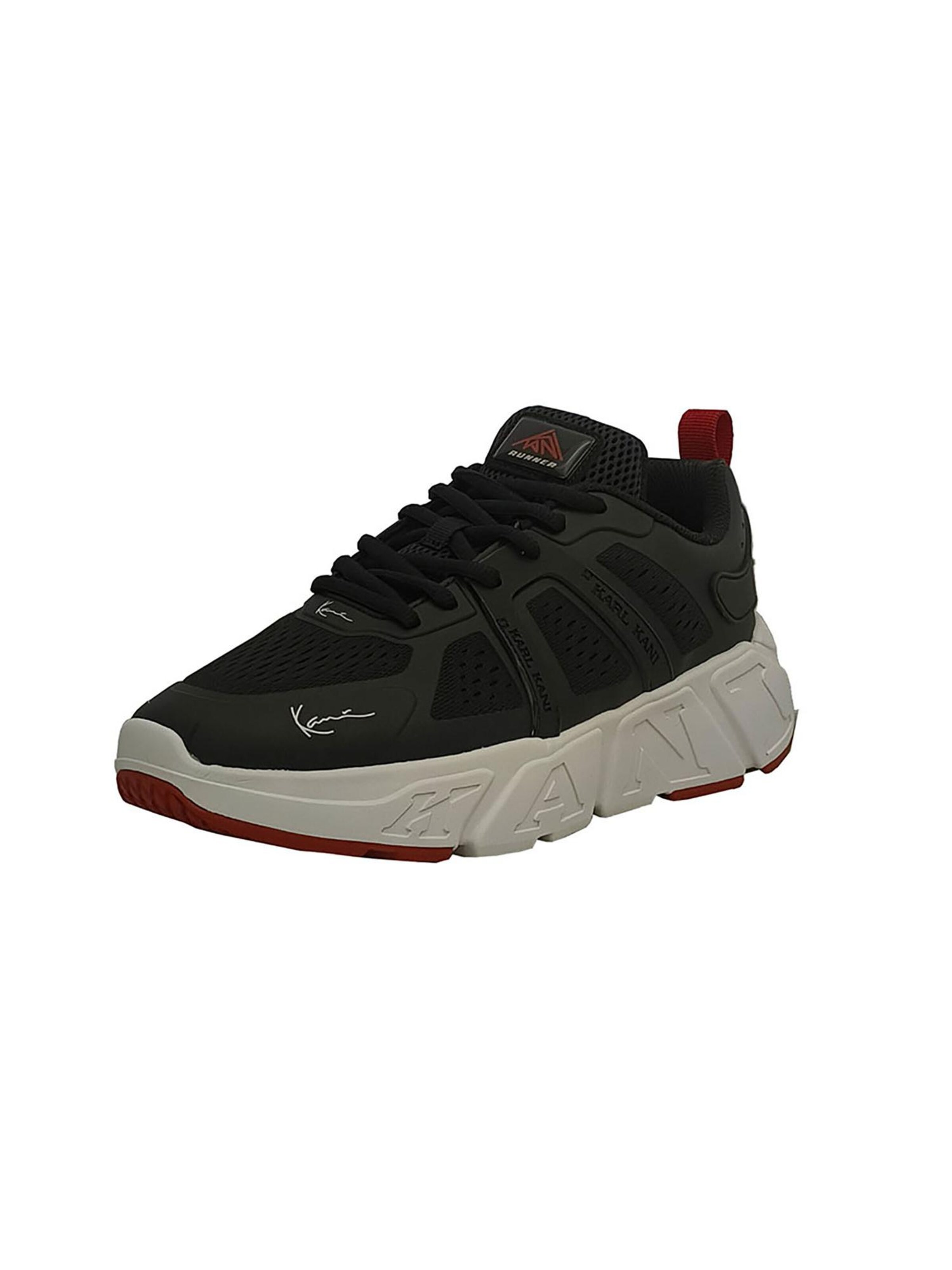 Karl Kani Running Shoes 'Runner LM' in Black: front