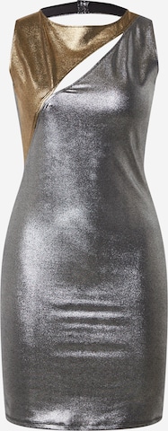 KENDALL + KYLIE Cocktail Dress in Silver: front