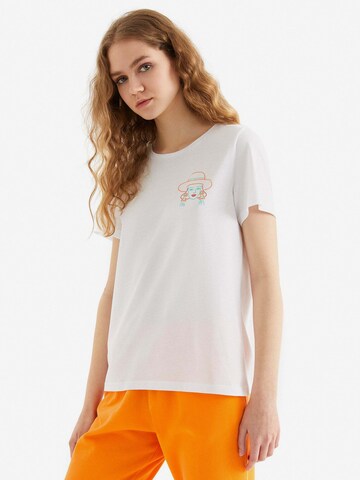 T-shirt WESTMARK LONDON en blanc : devant