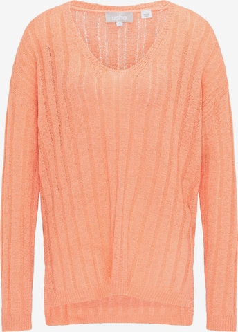 Usha Sweater in Orange: front