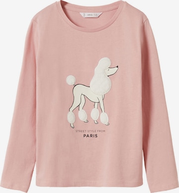 MANGO KIDS T-Shirt 'ZOO' in Pink: predná strana