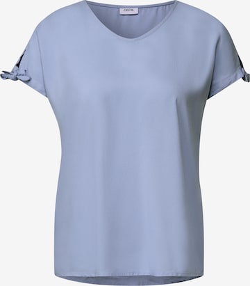 CECIL T-Shirt in Blau: Vorderseite