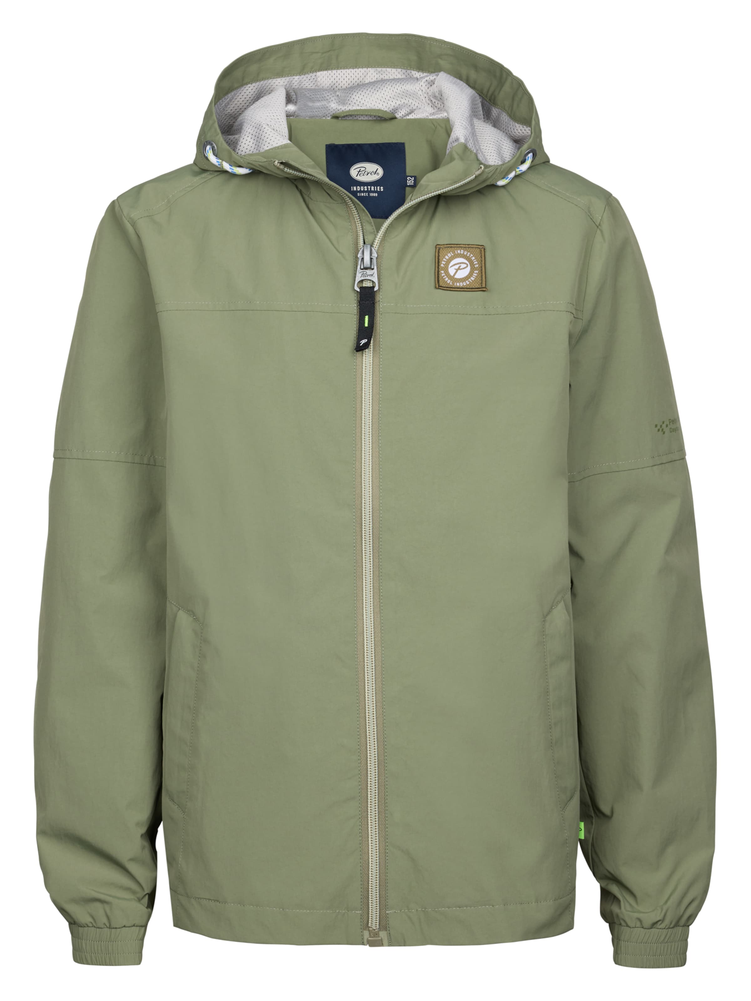 Giacca di mezza stagione 'Panther' di Petrol Industries in verde: frontale