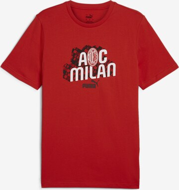 PUMA Functioneel shirt 'AC Milan' in Rood: voorkant