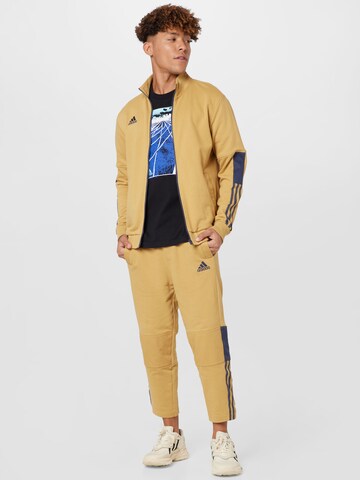 ADIDAS SPORTSWEAR Regular Sportbroek 'Tiro' in Bruin