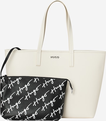 HUGO - Shopper 'Chris' en blanco