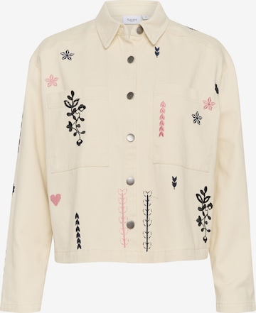 SAINT TROPEZ Between-season jacket in Beige: front