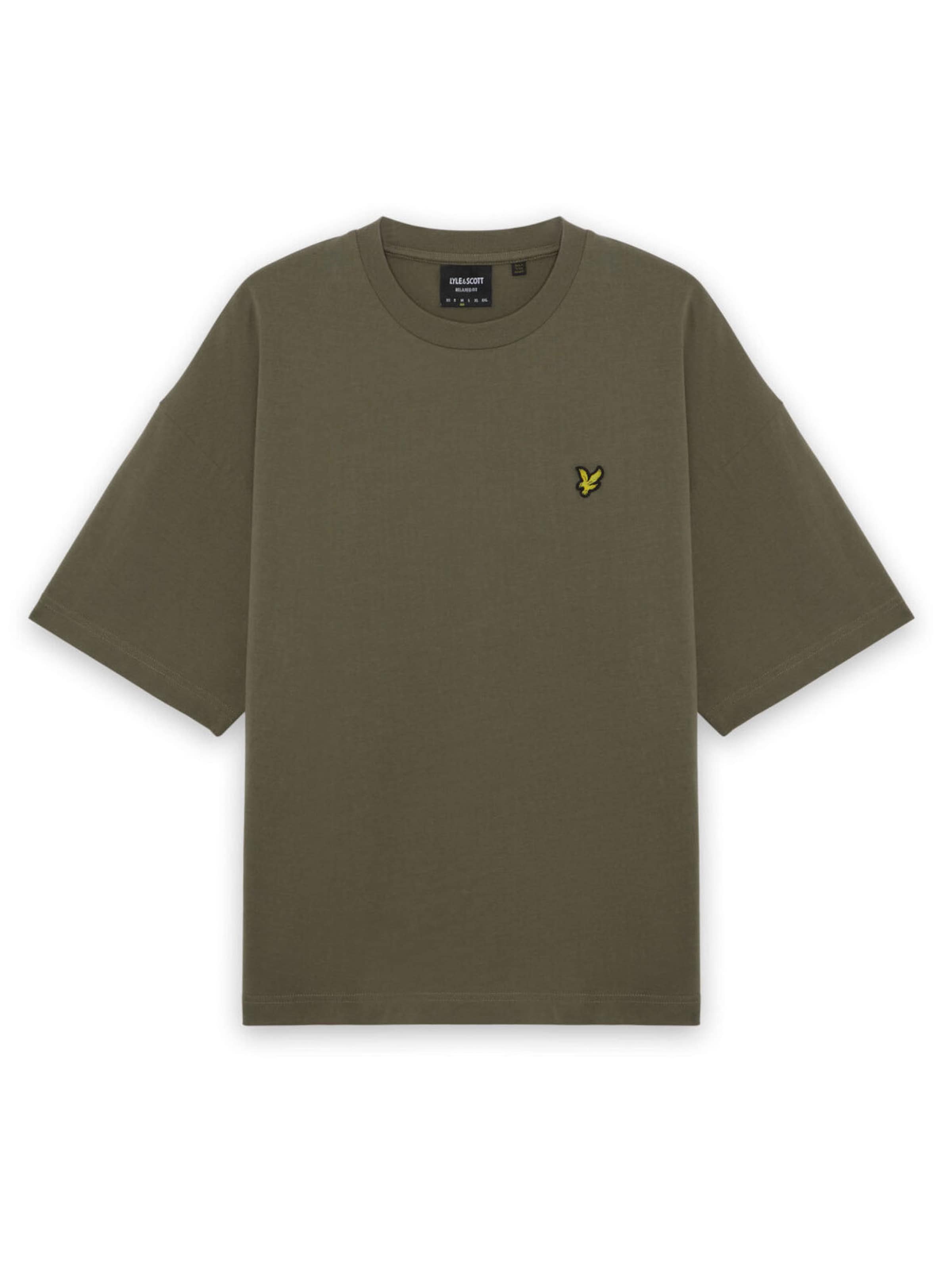 Maglietta di Lyle & Scott in verde: frontale