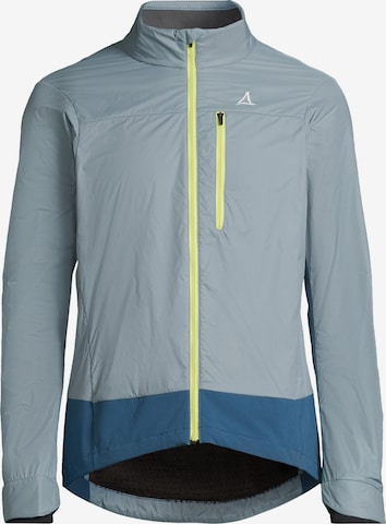 Schöffel - Casaco deportivo 'Rad-Hybridjacke Rugged' em azul: frente
