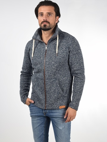 Giacca di pile 'Luki' di !Solid in blu: frontale