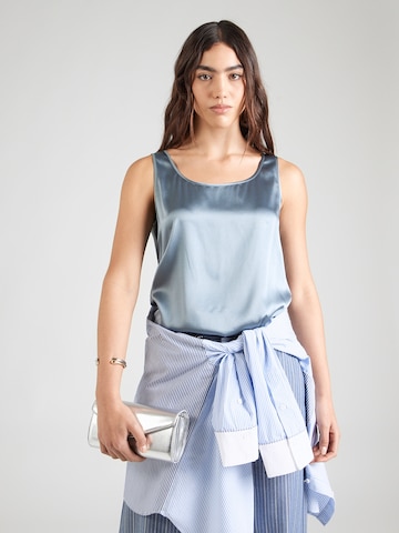 MM by Max Mara - Blusa 'LPAN' en azul: frente