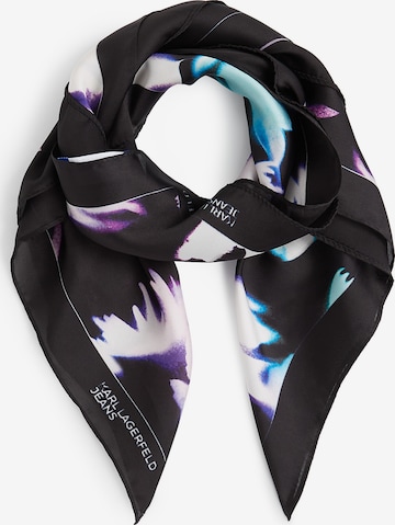 Batistă de la KARL LAGERFELD JEANS pe negru: față