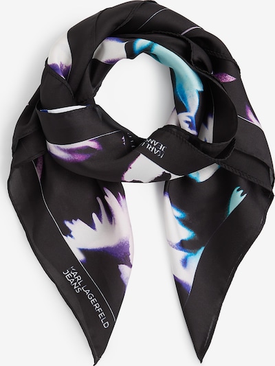 Batistă KARL LAGERFELD JEANS pe albastru aqua / mov orhidee / mov deschis / negru, Vizualizare produs