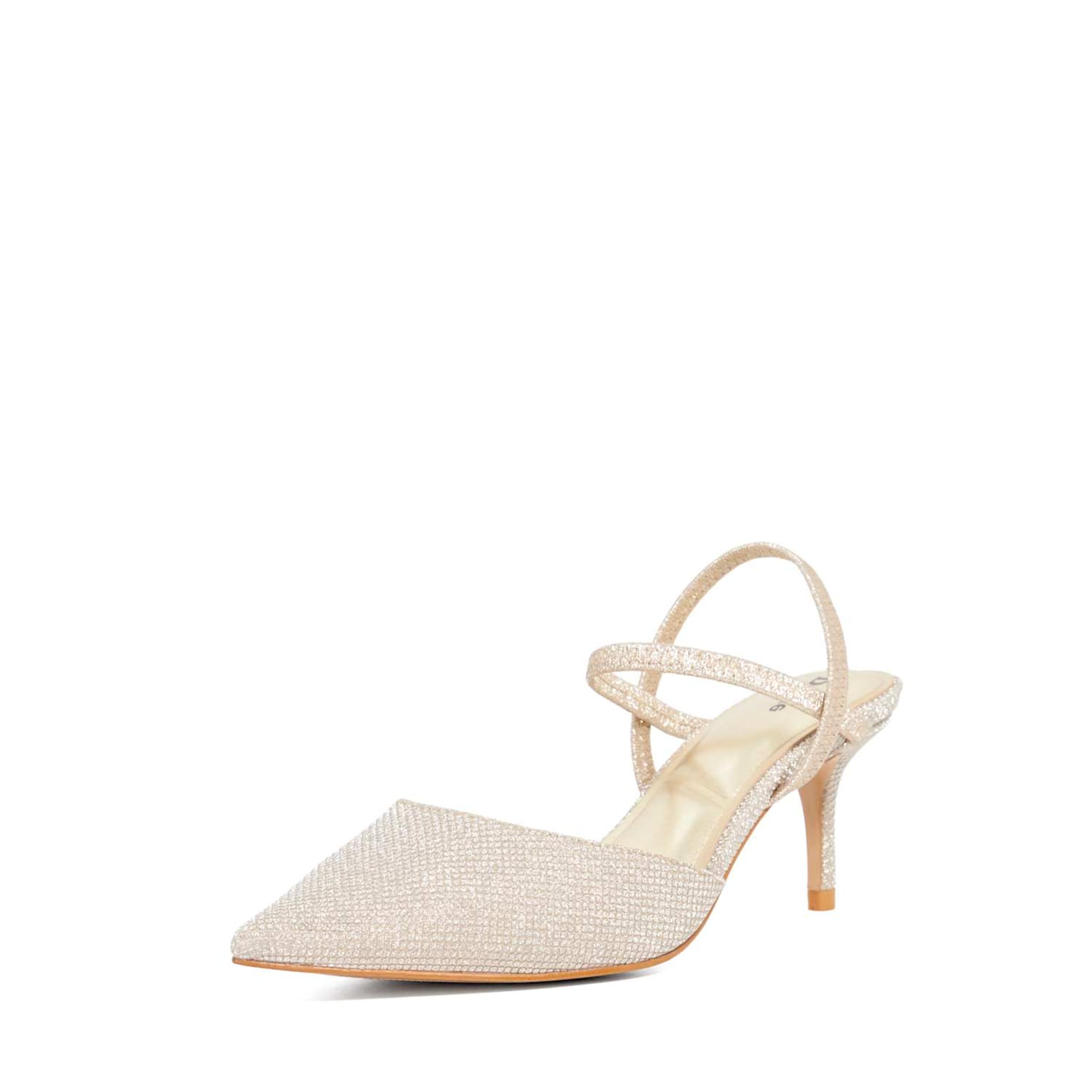 Dune LONDON Slingpumps 'Classical' in Goud: voorkant