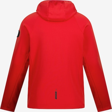 JAY-PI Zip-Up Hoodie in Red