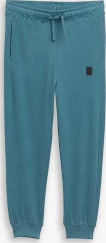 TOM TAILOR Loose fit Sports trousers in Blue: front