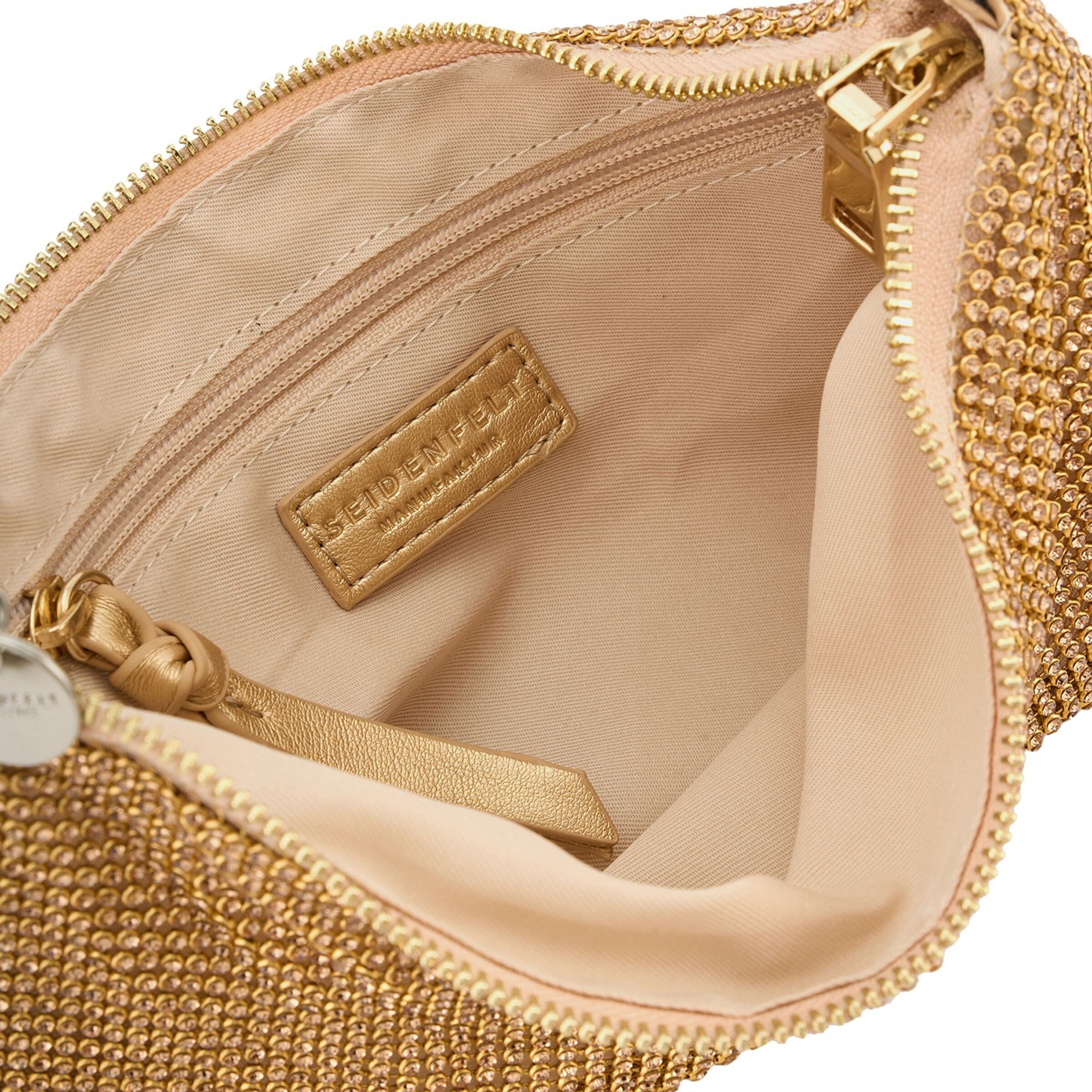 Seidenfelt Shoulder Bag 'Hallila' in Gold