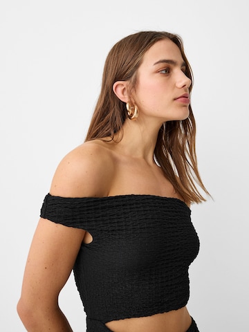 Bershka Kleid in Schwarz