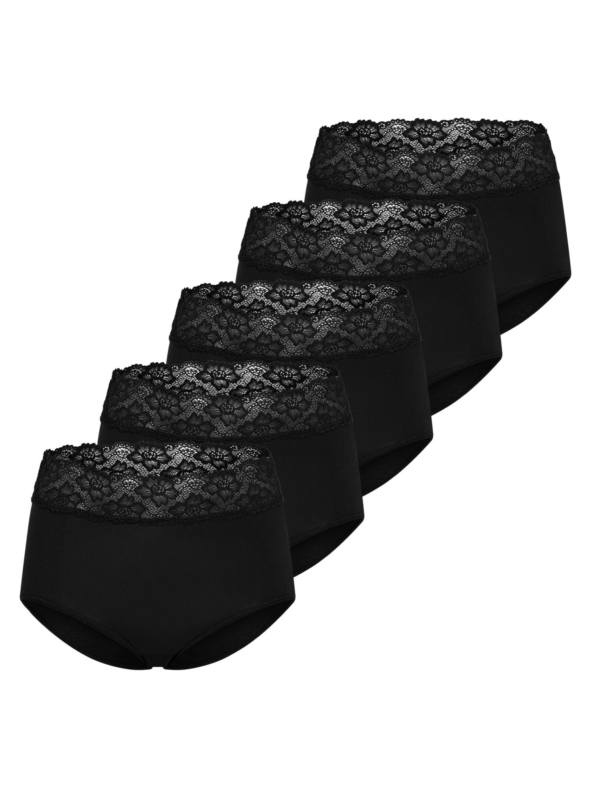 Nina von C. Slip 'Slipboutique' in Black: front